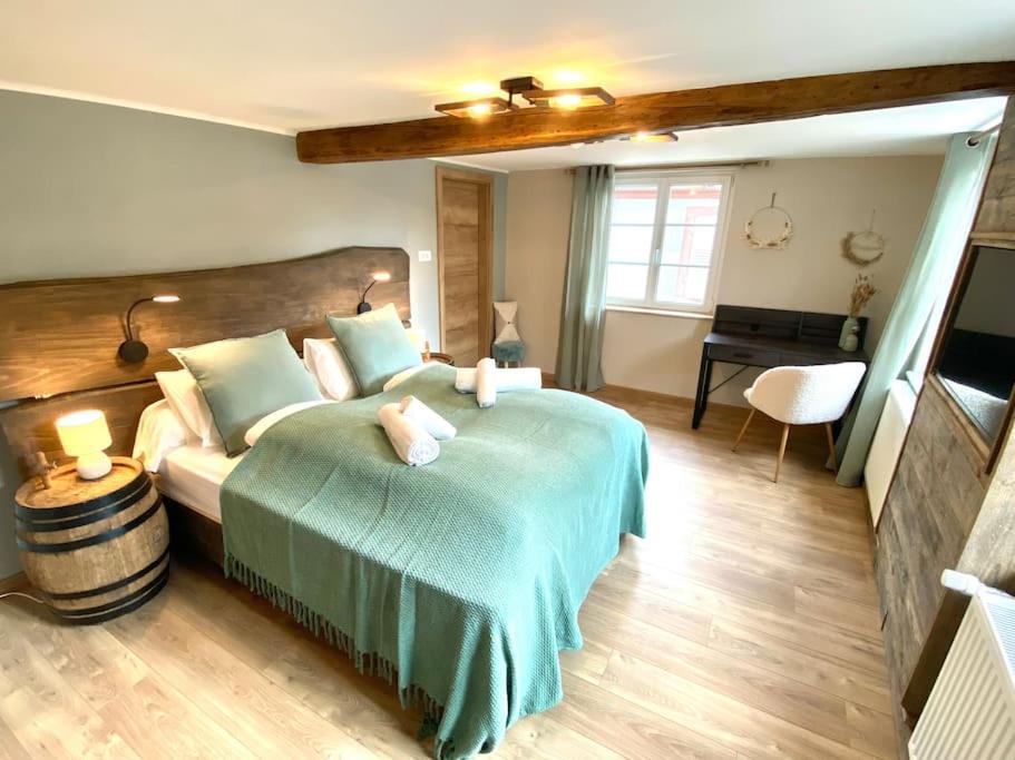 Gite Classe 4 Etoiles  La Maison Du Tonnelier Oberbronn Buitenkant foto